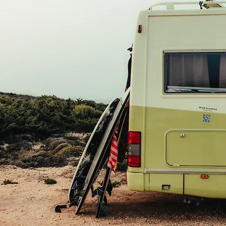 ラグジュアリーテント Rent A Blueclassics 's Campervan Autostar In Algarve Au Portugal ポルティマン