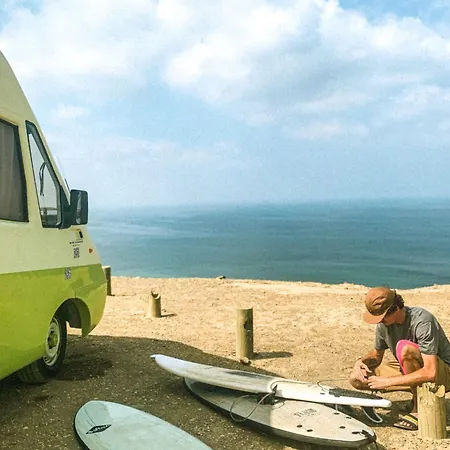 Rent A Blueclassics 's Campervan Autostar In Algarve Au Portugal Οργανωμένο κάμπινγκ *